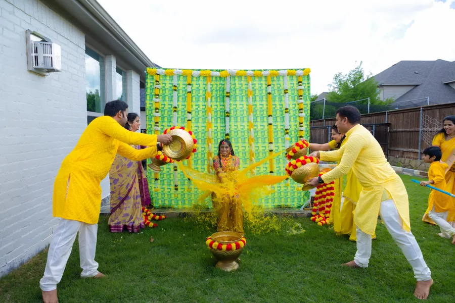 Half Saree photography by FilmsByHari